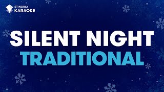 Silent Night  Traditional  KARAOKE WITH LYRICS [upl. by Yasmeen]