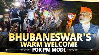 LIVE PM Modis roadshow in Bhubaneswar Odisha today  Lok Sabha Election 2024 [upl. by Aletha]