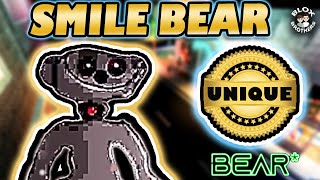 SMILE BEAR  UNIQUE SKIN  ONLY One of A KIND skin  Gameplay  Bear [upl. by Eicyaj]