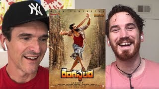 RANGASTHALAM Trailer REACTION  Ram Charan  Samantha  Aadhi [upl. by Canica]