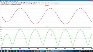 12 Ltspice Simulación Onda Completa Puente [upl. by Htebzile]