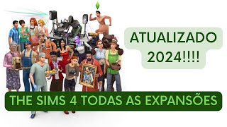 THE SIMS 4 TODAS AS EXPANSÕES ATUALIZADO 2024 DE GRAÇA [upl. by Ojeibbob]