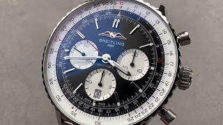 Breitling Navitimer B01 Chronograph AB0138211B1P1 Breitling Watch Review [upl. by Lemmie]