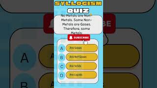 Syllogism Practice Questions 27  Syllogism Reasoning Tricks  Genius Gird Syllogism reasoning [upl. by Betthezul]