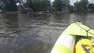 81 Départ en kayak vers le lac des 2 montagnes au Quebec [upl. by Atlante]