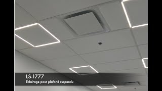 Luminaire pour plafond suspendu LS 1777 FR [upl. by Metabel41]