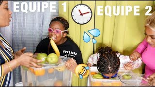 1min Pour Récolter Le Plus de Fruits SANS LES MAINS 🤣🍏🍒🍌☔️💦 [upl. by Claudetta238]