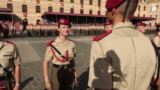 Su Alteza Real la Princesa de Asturias recibe el sable de oficial [upl. by Afital662]