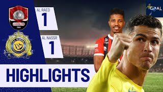 Al Nassr vs Al Raed  Highlights  Roshan Saudi League  August 2024 l Ronaldo l Champions [upl. by Brosine259]