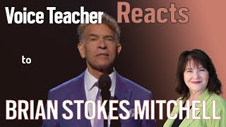 Contemporary Voice Teacher Reacts to Brian Stokes Mitchell  The Impossible Dream [upl. by Holden]