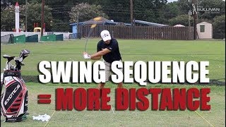 Swing Sequence for More Distance with Mike Sullivan Raleigh NC [upl. by Narayan]