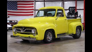 1955 Ford F100 For Sale  Walk Around [upl. by Nnayt]