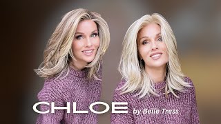 NEW Belle Tress CHLOE Wig Review  COOL CHAMPAGNE BLONDE  SUNKISSED ALMOND R  This MUST BE SAID [upl. by Vitus]