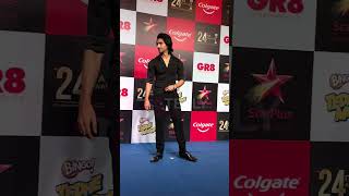 ITA Awards 2024 Harshad Chopda In Black Outfit For The Award Show [upl. by Prunella]