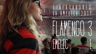 Flamengo 3x1 Emelec  Libertadores da América 2014 [upl. by Ierbua]