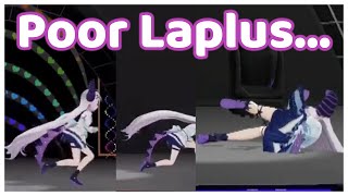 Laplus Face Dive and Fell in Hololive 5th Fes [upl. by Lona]