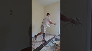 Semigloss trim eggshell walls professional paint sherwinwilliams repaint appartmentrepaint [upl. by Chevy269]