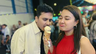 Icecream खान Luxembourg 🇱🇺 पुगियो। 🤣  Riyasha Dahal  Victor Paudel  Honeymoon Trip [upl. by Cataldo]