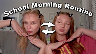 Copying My Younger Sisters Morning Routine [upl. by Helgeson400]