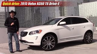 Quick drive 2015 Volvo XC60 T6 DriveE [upl. by Dloreh151]