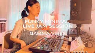 Gamma Vibes  Funky Minimal Live Jam Session [upl. by Ezri20]