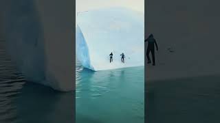 And This is Why You DON’T Climb Icebergs disaster scary ice shorts scarystory [upl. by Nashbar760]