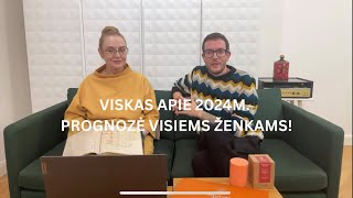 Viskas apie 2024m Prognozė visiems ženkams Metų žvakės ir Astrologinio kalendoriaus pristatymas [upl. by Atiekan]