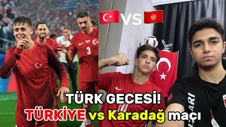 TÜRK GECESİ KARADAĞ VS TÜRKİYE ULUSLAR LİGİ ÖZEL YAYINI [upl. by Enitsyrk]