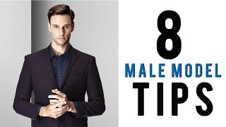 How To Look Good In Photos For Men  8 Male Model Tips [upl. by Euf]