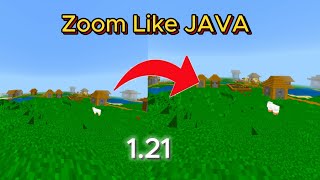 Zoom Mod For Mcpe 121 [upl. by Latimore]