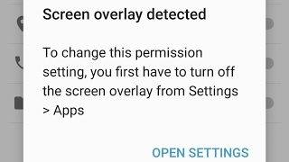 How to fix Screen overlay detected for android [upl. by Killian]