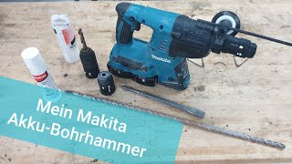 Makita 2x18V AkkuBohrhammer DHR264Z ProdukttestVorstellung Vergl DHR182Z DHR400ZKU DHR281ZJ [upl. by Miriam]