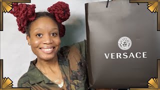 Luxury UNBOXING Versace medusa aevitas platform pumps [upl. by Ami]