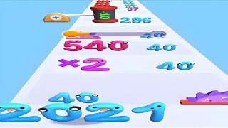 Number Master  0 to 2997 collections in one gameplay walkthrough ASMR level [upl. by Nnaillij]