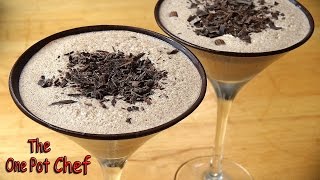 Chocolate Mudslide Cocktail  One Pot Chef [upl. by Ahar]