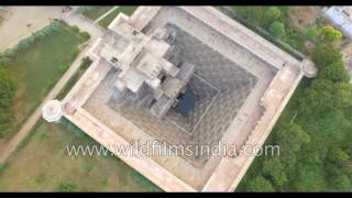 Architectural masterpiece from 800 AD aerial journey over Chand Baori [upl. by Alra]