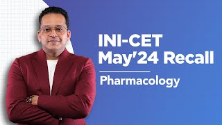 Exam Recall Series INICET May 24  Pharmacology [upl. by Whalen826]