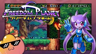 VOICE ACTORS PLAY GAMES Freedom Planet w Dawn M Bennett [upl. by Rizika37]