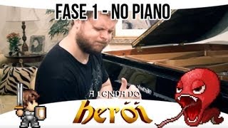 A Lenda do Herói no piano por Vinheteiro [upl. by Ayote]