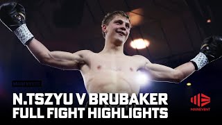 Nikita Tszyu v Jack Brubaker  Full Fight Highlights  Main Event  Fox Sports Australia  Boxing [upl. by Letha193]