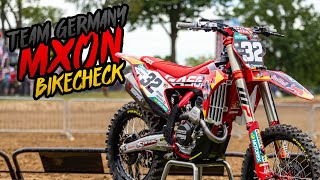 MXoN RedBud 2022 Team Germany Bikes amp Gear [upl. by Ahseyk]