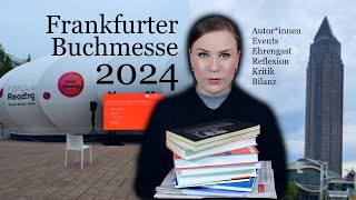 Frankfurter Buchmesse 2024 ein kritisches Resümee  Literarische Abenteuer Unterwegs [upl. by Egiedan]