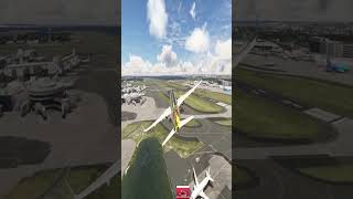 Worst Landing In Kingsford Smith International Airport Australia [upl. by Iddet]