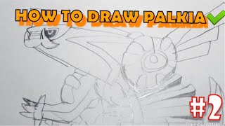 How to Draw Palkia Pokemon Part2 [upl. by Kitchen368]