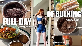 WHAT I EAT IN A DAY to gain lean muscle  Realistic amp Simple [upl. by Hines971]