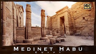 Medinet Habu ● Egypt 🇪🇬 【4K】 Travel Video 2023 [upl. by Shir]