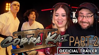 Cobra Kai SEASON 6 Part 2 Trailer REACTION  Netflix  Karate Kid [upl. by Llerref786]