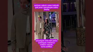 Aaliyah dan thoriq di julid in lg sama netizen aaliyah thariqhalilintar [upl. by Azeret]