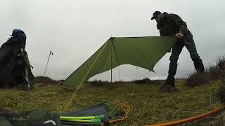 OEX EXPEDITION TARP amp PHOXX II v2  Pegging it out timelapse [upl. by Le644]