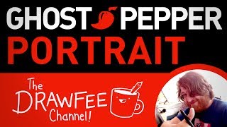 Ghost Pepper Portrait Challenge  The Drawfee Channel [upl. by Tegdirb]